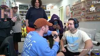 Mizkif and Rich Smell Amouranth's Fart Jar