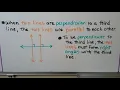 4th Grade Math 10 3 Parallel Lines Perpendicular Lines