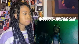 american react to amaarae jumping ship ft kojey radical u0026 cruel santino official video 
