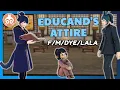 FFXIV Educand s Attire Set Slacks Skirt