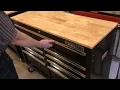 REVIEW yukon 46 9-drawer mobile storage cabinet with solid wood top harbor freight