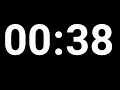 38 SECOND TIMER