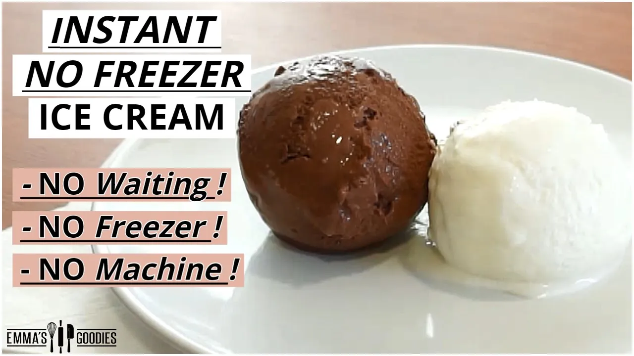 Ice cream recipe without ice cream maker | Vanilla ice cream recipe. 