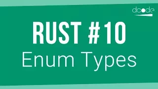 Rust Programming Tutorial - Enum Types