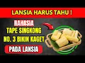 Lagu LANSIA WAJIB TAHU 11 Manfaat Luar Biasa Tape Singkong Yang Jarang Orang Tahu!