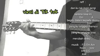 Download KUNCI GITAR TAK INGIN PERGI - RISWANDI | Cord Gampang MP3