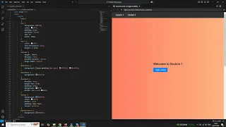 Smooth Scroll Toggle Visibility with HTML CSS and jQuery Step-by-Step Guide