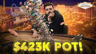 i played the biggest cash game of my life one player lost 1 5 million