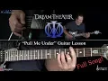 Download Lagu Pull Me Under Guitar Lesson (Full Song) - Dream Theater
