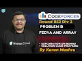 Codeforces Round 852 Div 2 Problem B Fedya and Array Solution Newton School