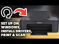How To Set Up Canon Pixma MG2522 On Windows Laptop Install Drivers Print Scan 2025 Guide