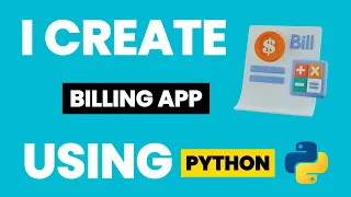 I Create Billing App Using Python Learn Python By Building Simple Projects Python Projects