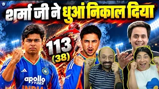 Abhishek Sharma ne New zealand वालो का धुआं निकाल दिया🤪 | India vs NewZealand 🏆✨🇮🇳|