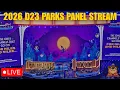 Live 2026 D23 Disney Parks Panel - Horizons A Carousel of Progress 7pm at Honda Center