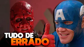 CAPITÃO AMÉRICA de 1990 é PURO SUCO de VERGONHA ALHEIA (Tudo de Errado)