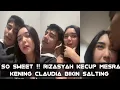 Lagu Rizasyah kecup Mesra Kening Claudia bikin netizen Gemess !!