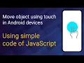 side nav menu bar swipe slide using javascript move object using js touch event function html css js