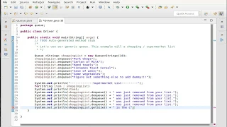 Array Implementation of a Queue Part 2