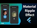Flutter Tutorial - Material Ripple Effect In 180 Seconds InkWell InkResponse InkImage