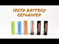 All you need to know about 18650 batteries