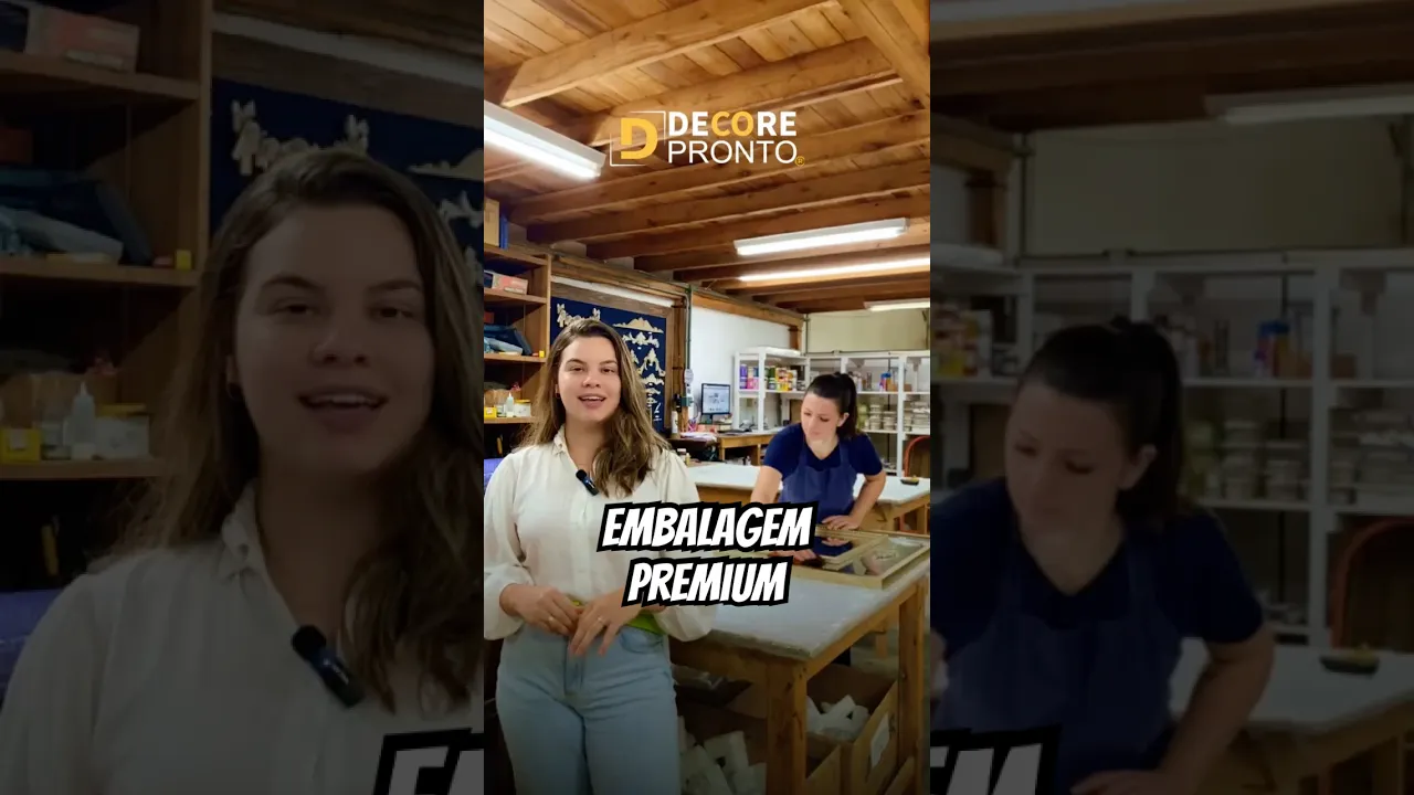 Embalagem espelho
