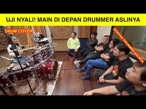 Download MP3 DRUM COVER LAGU DIDEPAN DRUMMER ASLINYA... BUNGA BANGSA UJI NYALI!