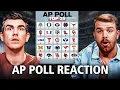 College Football AP POLL REACTION Josh Pate SURPRISE GUEST