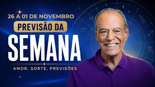 Horóscopo semanal de 26 à 01 de Novembro | POR JOÃO BIDU