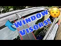 Installing Window Visors ClimArt Quick Easy