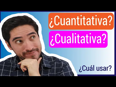 Download MP3 ¡INVESTIGACIÓN CUANTITATIVA Y CUALITATIVA EXPLICADAS! | Metodología básica y no tan básica