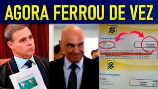 ANDRÉ MENDONÇA APRESENTA DOCUMENTO ADULTERADO E SE COMPLICA NO CASO MASTER!! ALEXANDRE RINDO À TOA