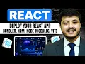 React Vite Complete Setup and Deployment npm Plugins Node Bundlers ReactJS Full Course