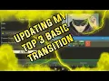 How to update your transition in node editor