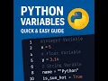 Python 101 How to Assign Variables and Print