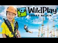 WildPlay Jones Beach Zipline High Ropes Aerial Adventures