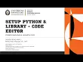 Setup Python Library Code Editor - Pemrograman Komputer