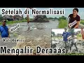 SETELAH DI KERUK KALI KEMIRI MENGALIR DERAS WARGA SENANG PANEN BELUT  #dedimulyadihariini 