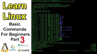 Basic Linux Commands Part 3 myTechchannel100