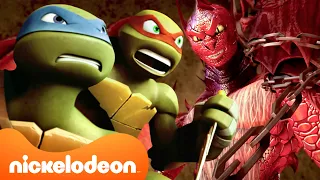 Ninja Turtles Face the Powerful Kavaxas 🔥⚔️ | TMNT (2012) | Nicktoons