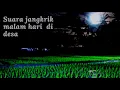 Download Lagu Suara Jangkrik  - Suasana malam di  desa - Relaksasi Suara