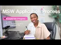 Applying to Master of Social Work MSW Application Tips My Experience