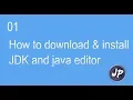 How to download and install JDK and editor sublime javapoint