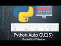 Python Auto GUI 5 - Filtering in SimpleGrid Search Made Easy