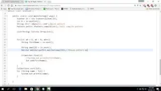 Day 28 RegEx Patterns and Intro to Databases hackerrank java tutorial