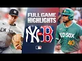 YANKEES vs RED SOX Full Game Highlights June 26 2026 MLB Season Tsung-Che Cheng