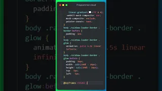 Rainbow Loading Animation with HTML CSS