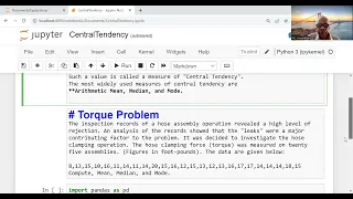 Applying Measures of Central Tendency in Python with Real Data