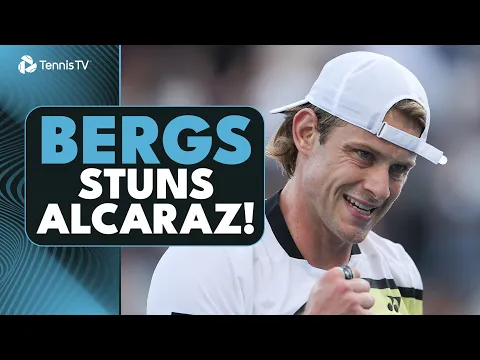 Zizou Bergs Gets BIGGEST Career Win vs Carlos Alcaraz 🤯 | Shanghai 2026 Highlights - YouTube thumbnail