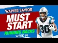 Running Backs Start Em Sit Em Week 14 - Fantasy Football Advice
