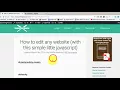 Edit Any Website Javascript trick